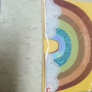 "Thinking of You" greeting Card.Minor tear in card